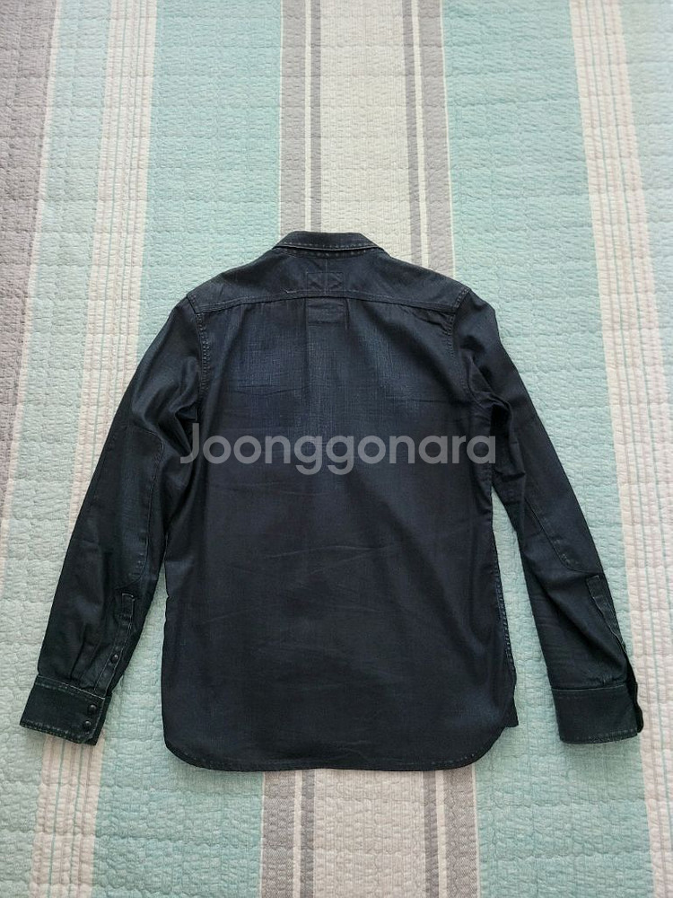 지스타로우 Gstarraw 블랙코팅 데님셔츠 100--8