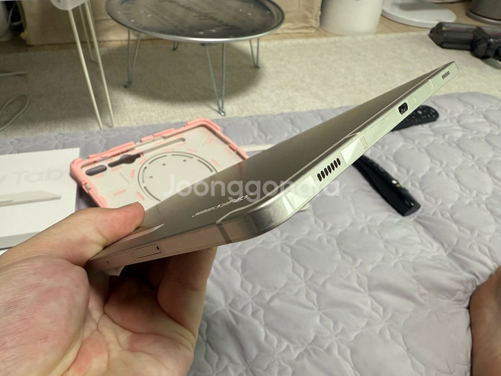 갤럭시탭 S9 5g모델 128g 베이지 색상 판매--8