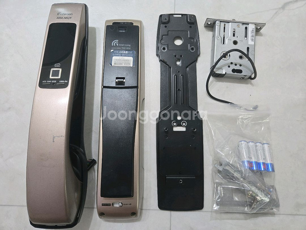 게이트맨 지슈트스캔 후크타입 XG140 지문인식 도어락--1