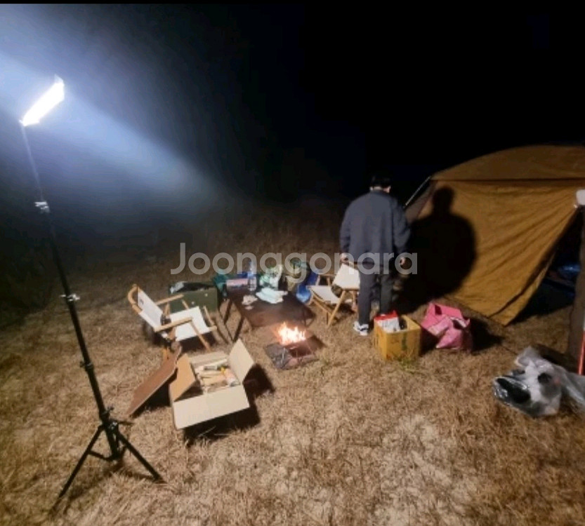 충전식 보름달 캠핑 라이트(15600mha/80w)-새--8