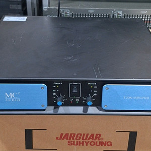 영국제 mc2 audio t2000 파워앰프