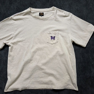 니들스 숏슬리브 빠삐용 포켓티셔츠