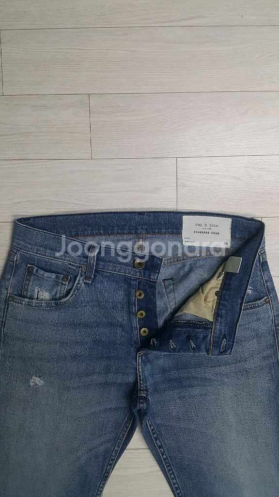 랙앤본 정품(사방스판) 여름청바지 30~31인치 해외판--4