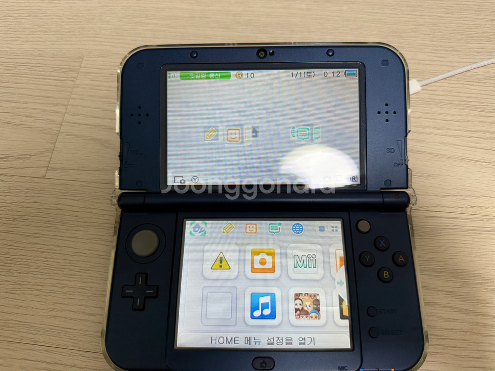 닌텐도 new 3ds xl + 칩 4개 (상태 좋음)--0