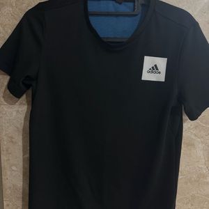 아디다스 키즈 반팔 티셔츠 150 블랙