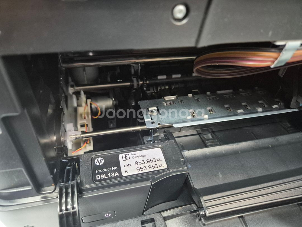 hp8710 무한팩스 복합기 헤드및공급기포함--3