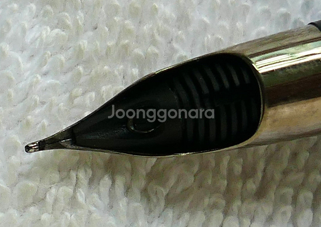 쉐퍼 스노클 파란색 만년필 F--6