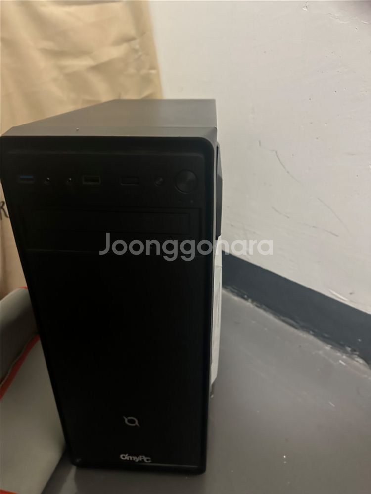 사무용 pc + 모니터 + 마우스 키보드 세트--0