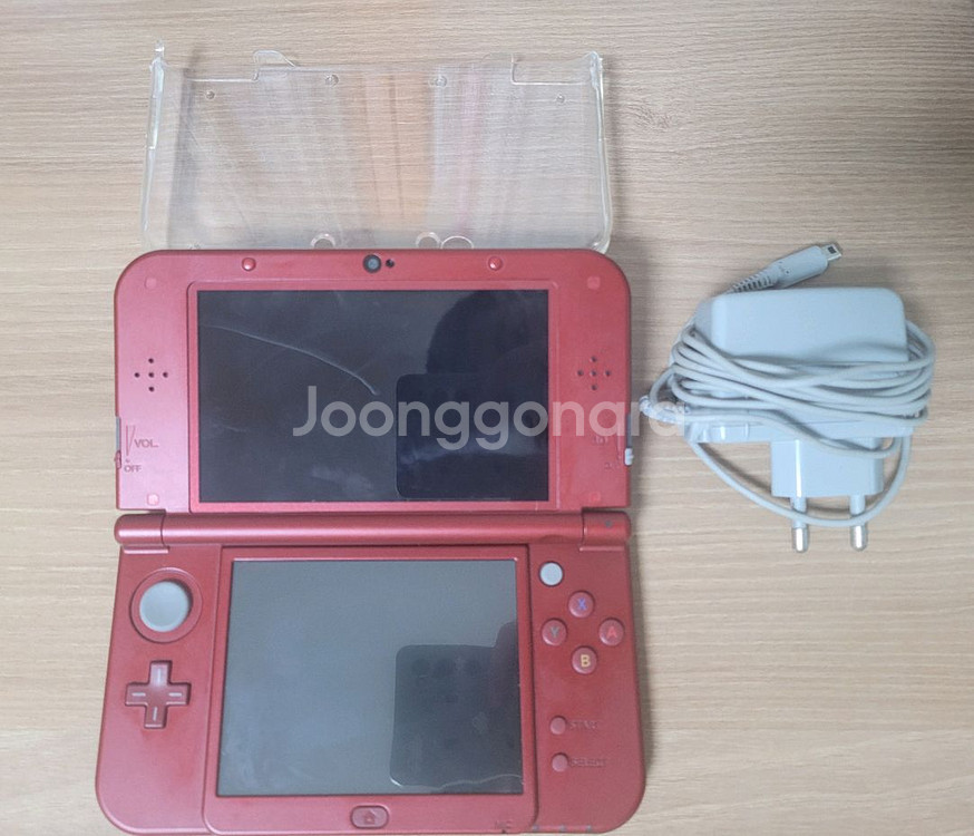 New 닌텐도 3ds XL+충전기+케이스 판매합니다--3