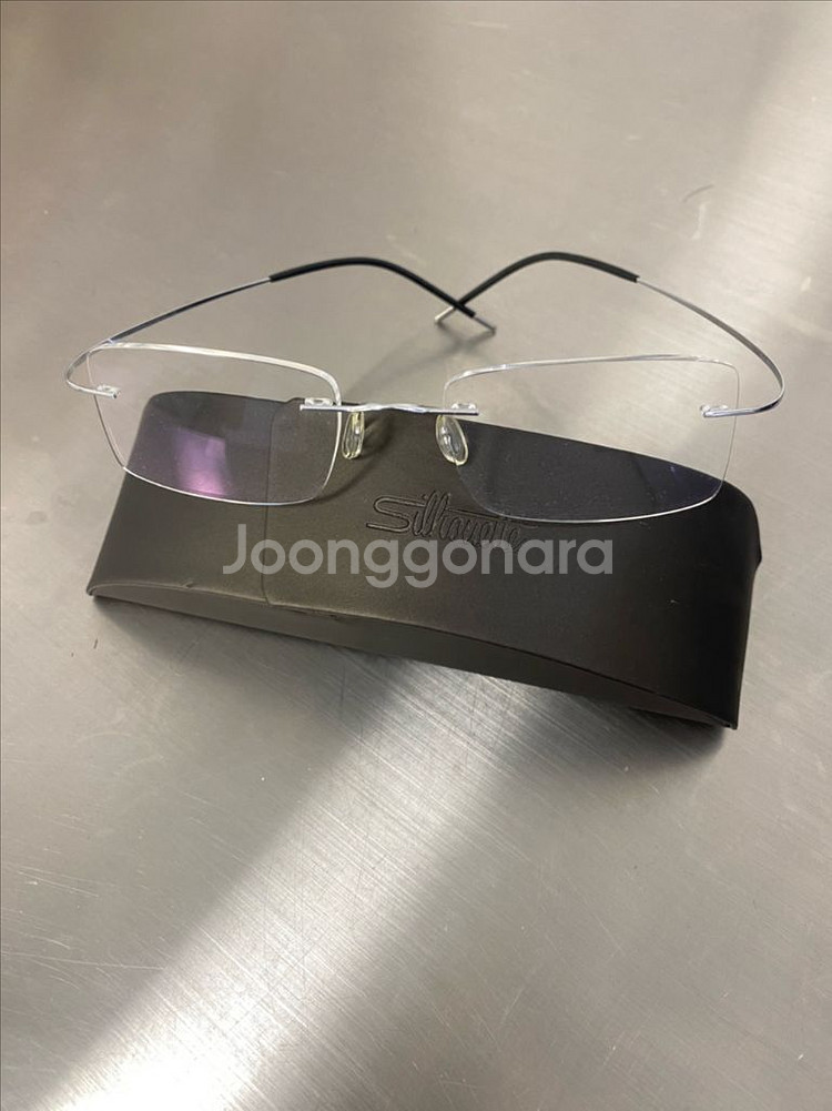 실루엣 8113 무테안경--0