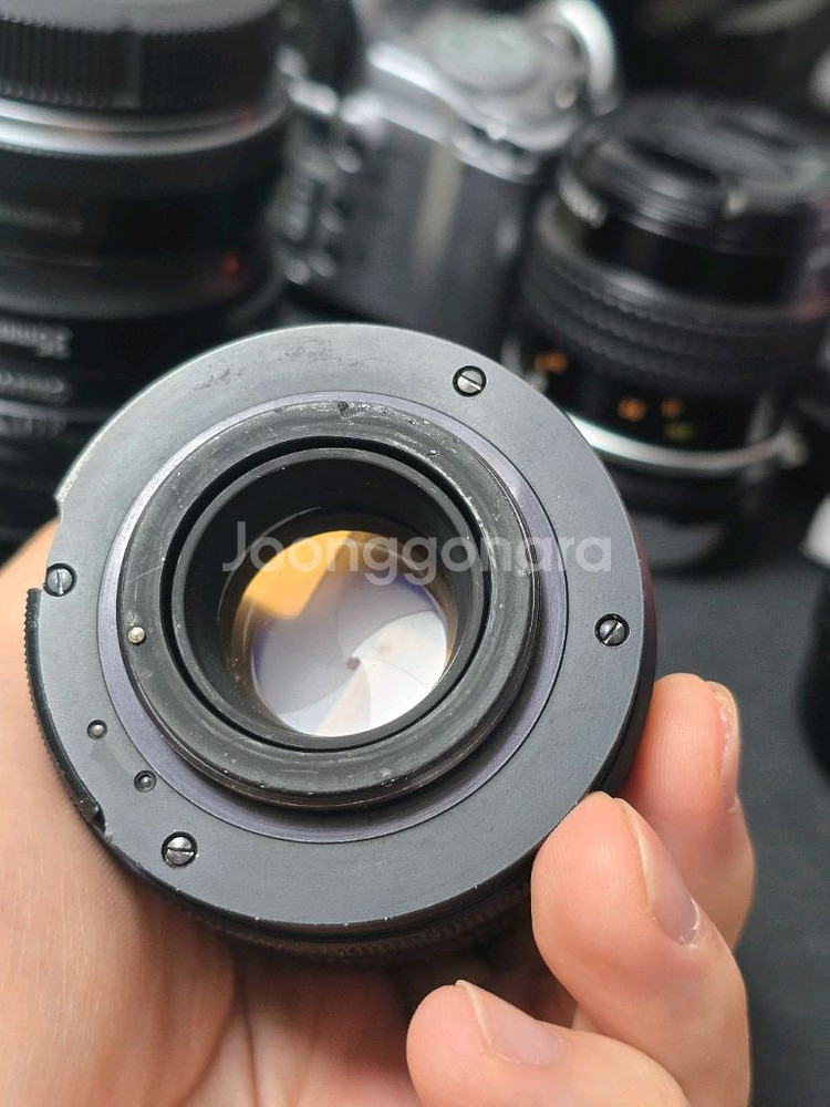 펜타콘 135mm 2.8 망원렌즈 부품용--1