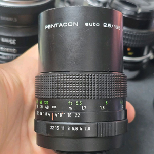 펜타콘 135mm 2.8 망원렌즈 부품용