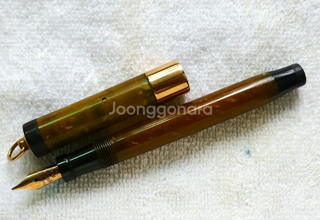 파카 듀오폴드 만년필 레이디 반투명 마블 - F--1