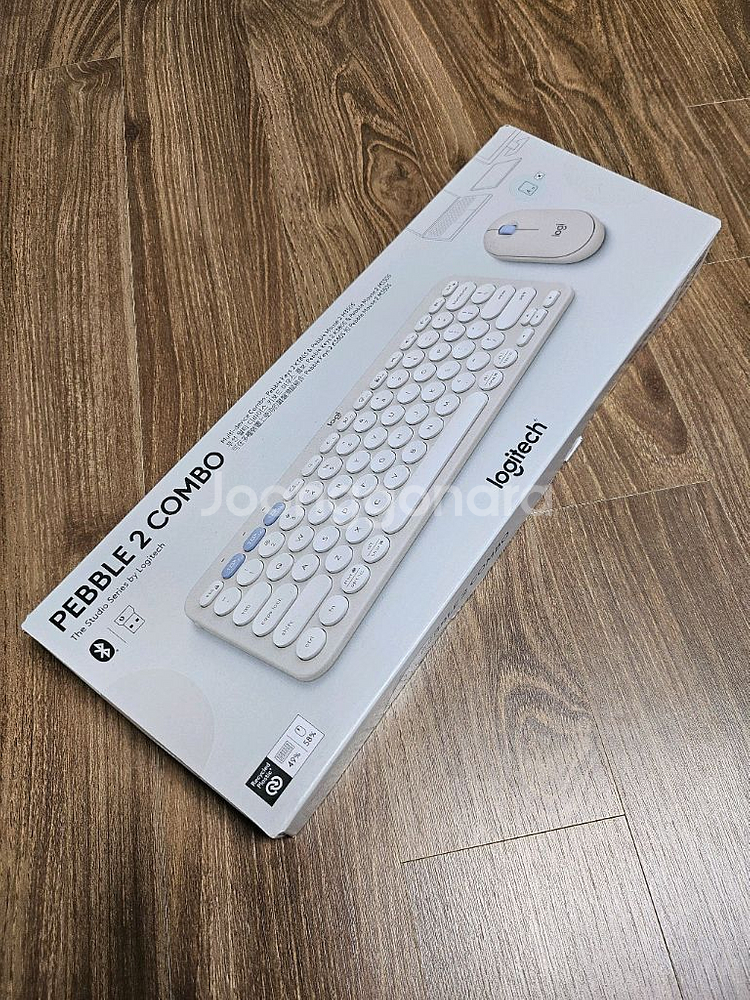 로지텍 Pebble2 Combo 샌드그레이--0