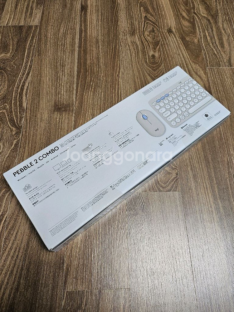 로지텍 Pebble2 Combo 샌드그레이--2