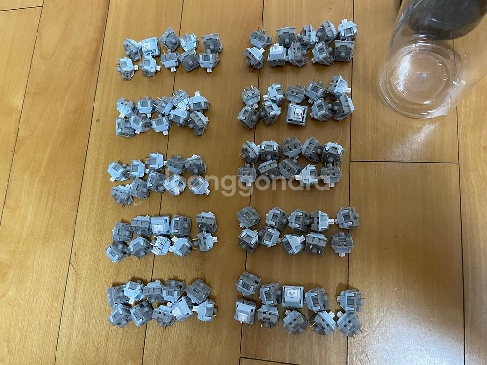Jarvis JJ 키보드 저소음 스위치 35g 100개--1