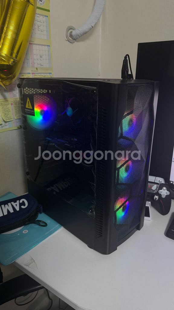 게이밍 컴퓨터 본체+120hz 24인치 모니터 팝니다--1