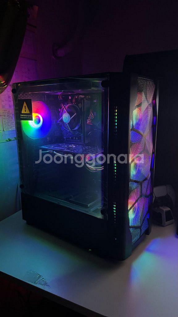 게이밍 컴퓨터 본체+120hz 24인치 모니터 팝니다--5