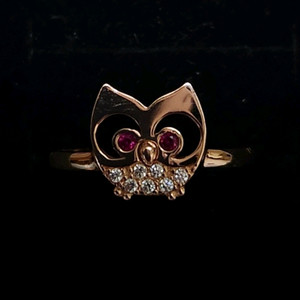 14k 부엉이 금반지 판매해요