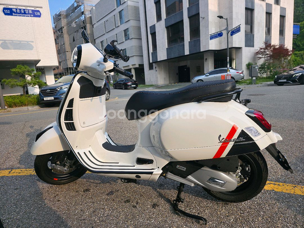 베스파 gts125 판매합니다(최상급)--0