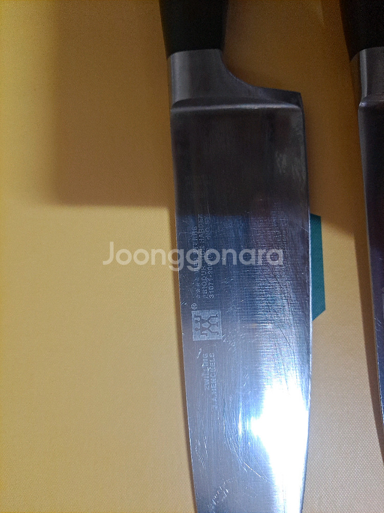 헹켈 4스타 칼끝에 찌림방지처리칼날에--0