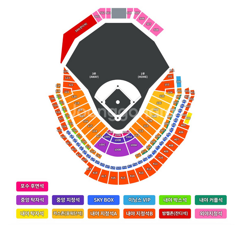 [07.26] 한화이글스 vs SSG랜더스 내야지정석A--0