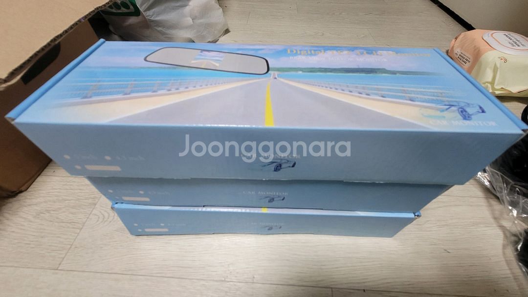 룸미러형 후방카메라 모니터 5인치--0