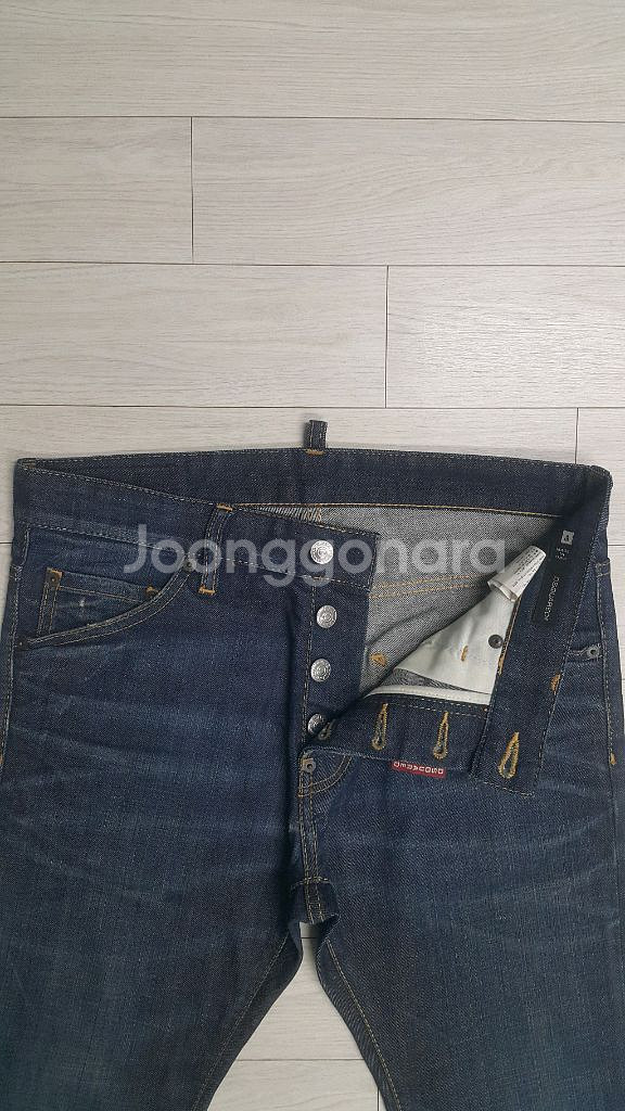 디스퀘어드2 정품(스판) 실버스틸탭 뉴라멘도진 32인치--4