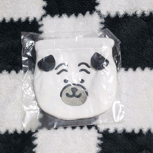 나가노 농담곰 퍼그 쿠지 복조리 파우치