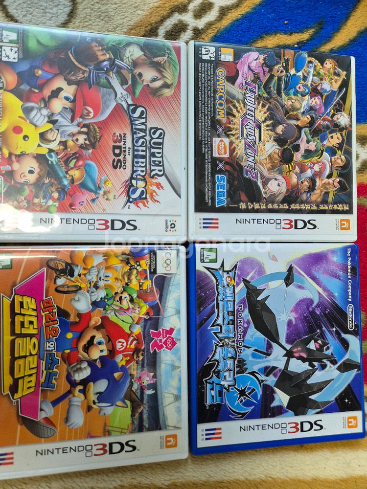닌텐도 3ds xl 소프트와 일괄 판매합니다--1