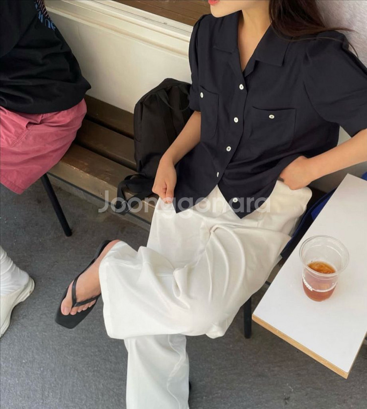 오브니유 웰노운 블라우스--0