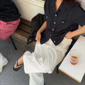 오브니유 웰노운 블라우스