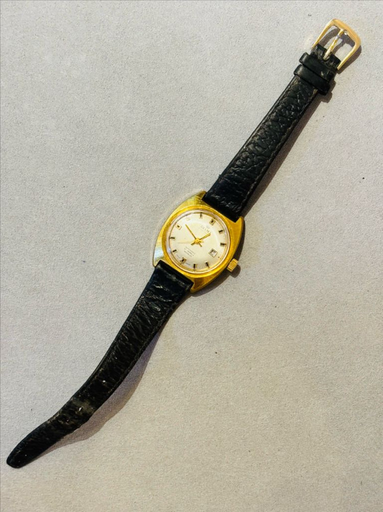 스위스 Delma 여성용 빈티지 오토매틱 시계--1