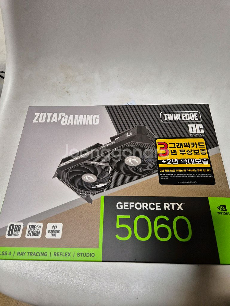 조텍 RTX 5060 Twin Edge OC D7 8G--0