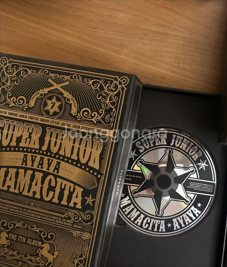 슈퍼주니어/사인cd/1개/미사용--1