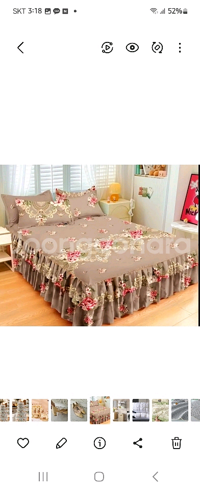침대스커트/퀸/베개커버2종포함--0