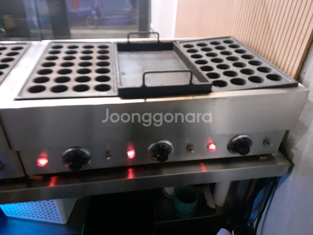 타코야끼 전기 기계 콘센트만 연결하면 사용 가능--3