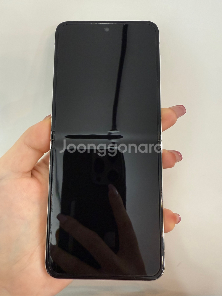 갤럭시Z플립5 512GB 크림/ Y971--1