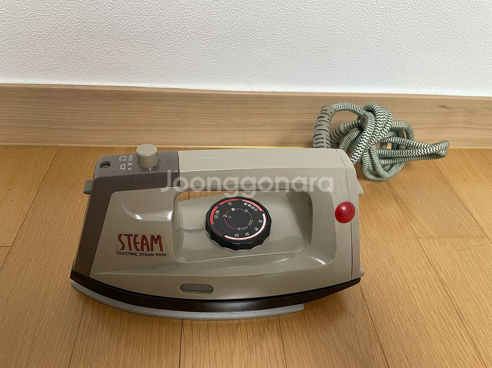 금성 금성사 스팀 다리미 레트로 골동품--0