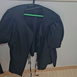 퍼프 투웨이 블라우스