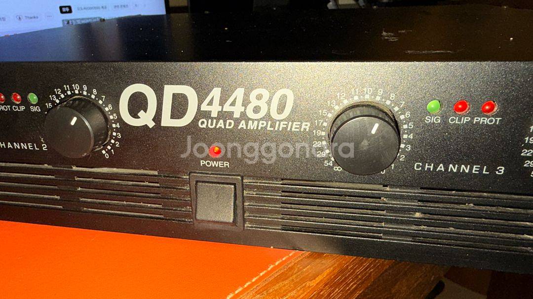 QD4480 인터엠 상업용 앰프 13만원--3