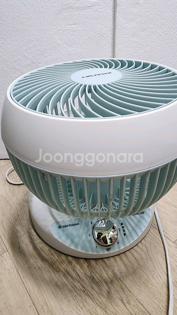 크란츠 3D 회전 팬 써큘레이터 INA-AC360--6
