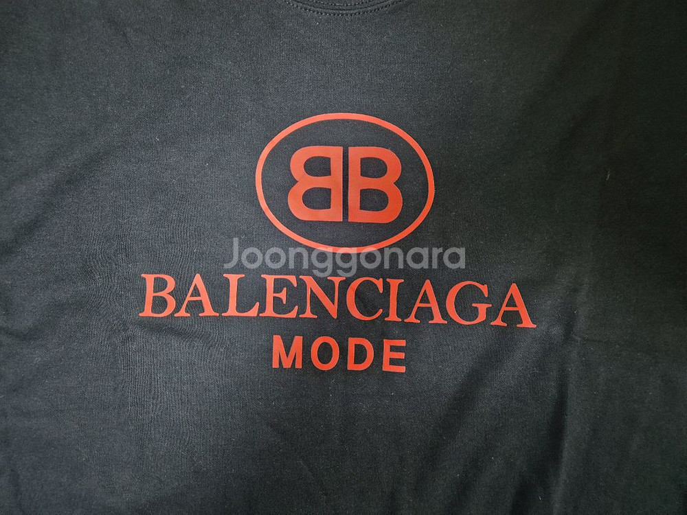 (새상품) 발렌시아가 반팔티 2XL 남여공용--2