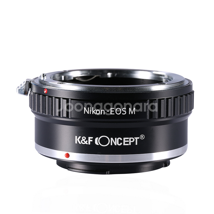 NIK-EOS M 니콘 Ai 렌즈-캐논 EF-M 어댑터--1