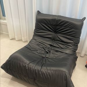 1인 블랙 쇼파