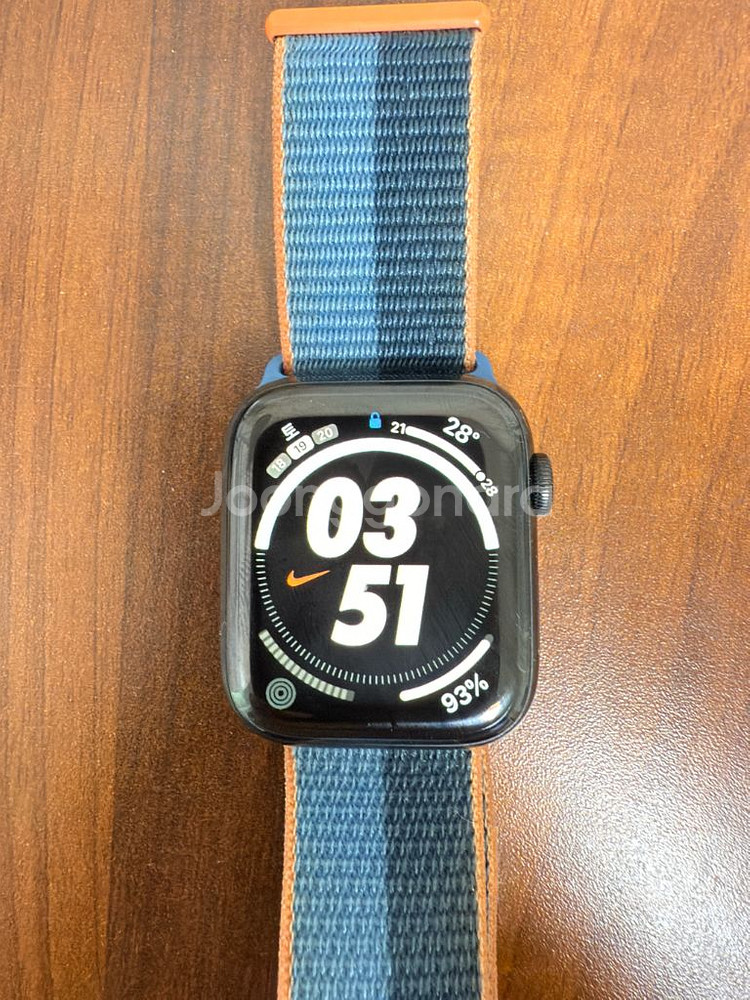 애플워치5 셀룰러 스테인리스 밀레니즈루프 블랙 44mm--0