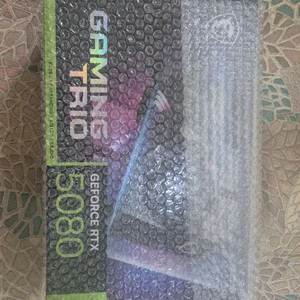 MSI RTX 5080 Gaming Trio 미개봉팜