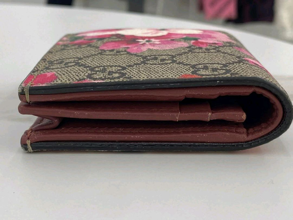 [정품] 구찌 플라워 수프림 미니 프린팅 카드지갑--3