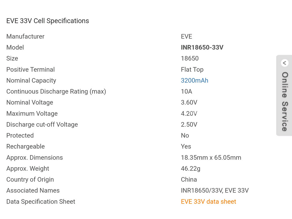 18650 eve 3200mah 50개 5만--1