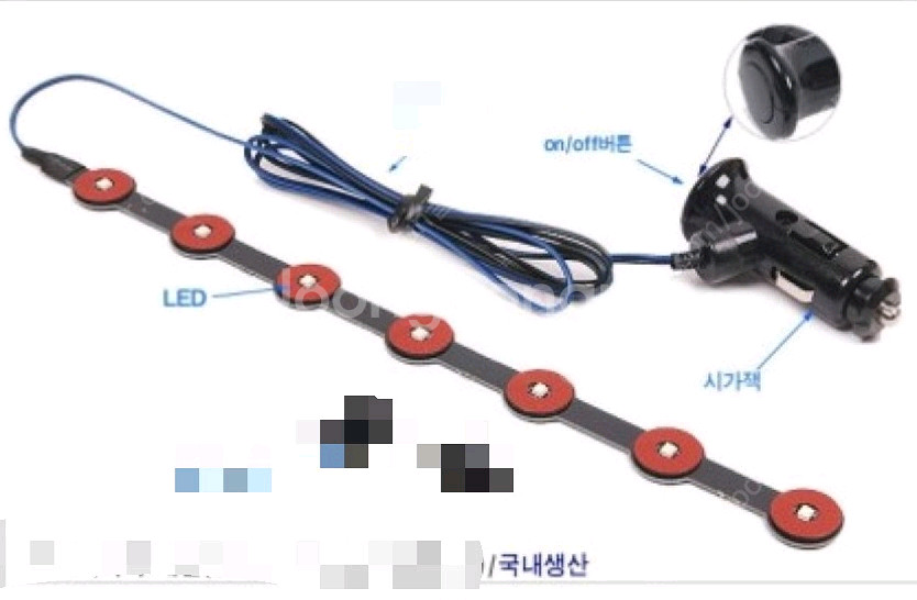 헬로키티 LED 차량용품 라이트 6구인형 희귀키티 세트--7